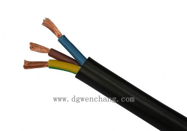 VDE H05VV-F2-5x0.75-2.5mm2 Lead Free Wire