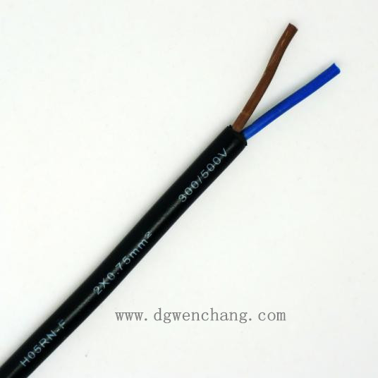 VDE H05RN-F2-3 x 0.75-1.0mm2 high voltage power cable